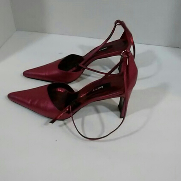 DKNY pink pointed toe heel shoe - Picture 2 of 4